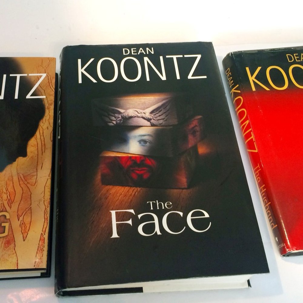 Dean Koontz Hardcover Lot of 3 Books The Face The Husband The Taking